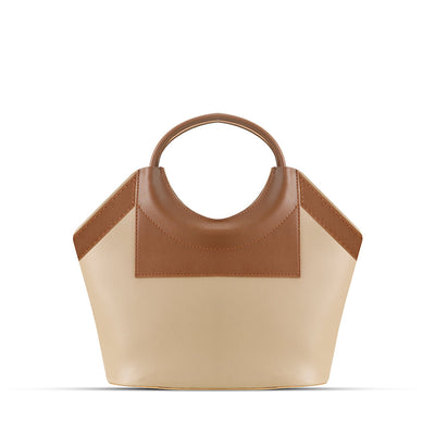 BagSaga Beige Victoria HandBag