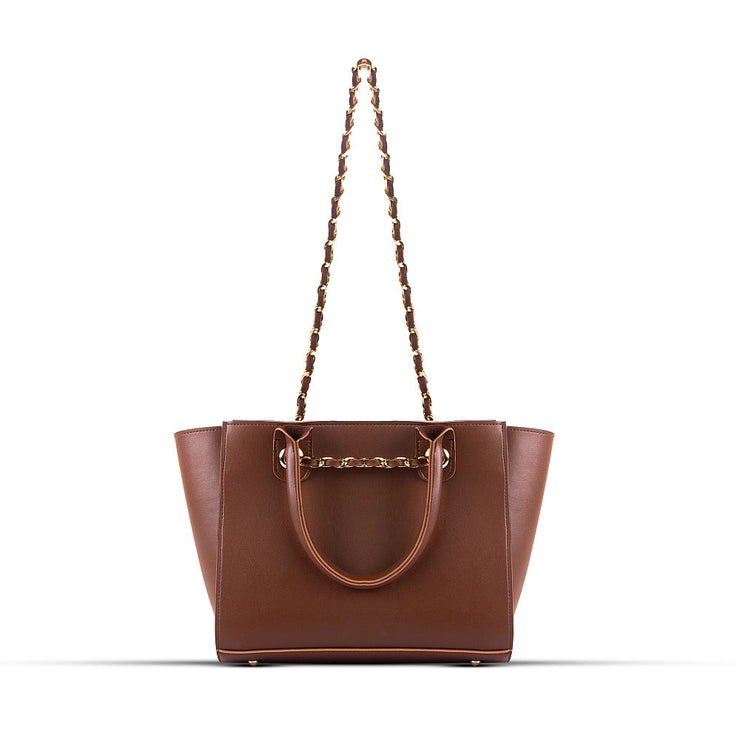 BagSaga Brown Plush Choco Shoulder Bag