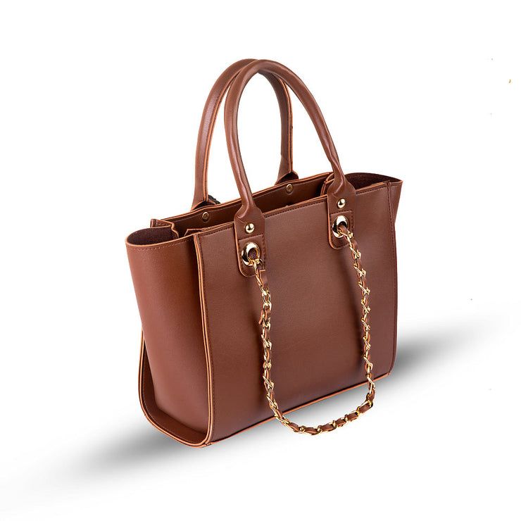 BagSaga Brown Plush Choco Shoulder Bag