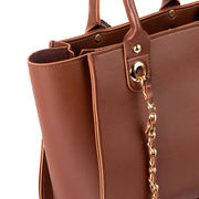 BagSaga Brown Plush Choco Shoulder Bag