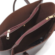 BagSaga Brown Canva Tote Bag