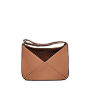 BagSaga Brown Vertex Shoulder Bag